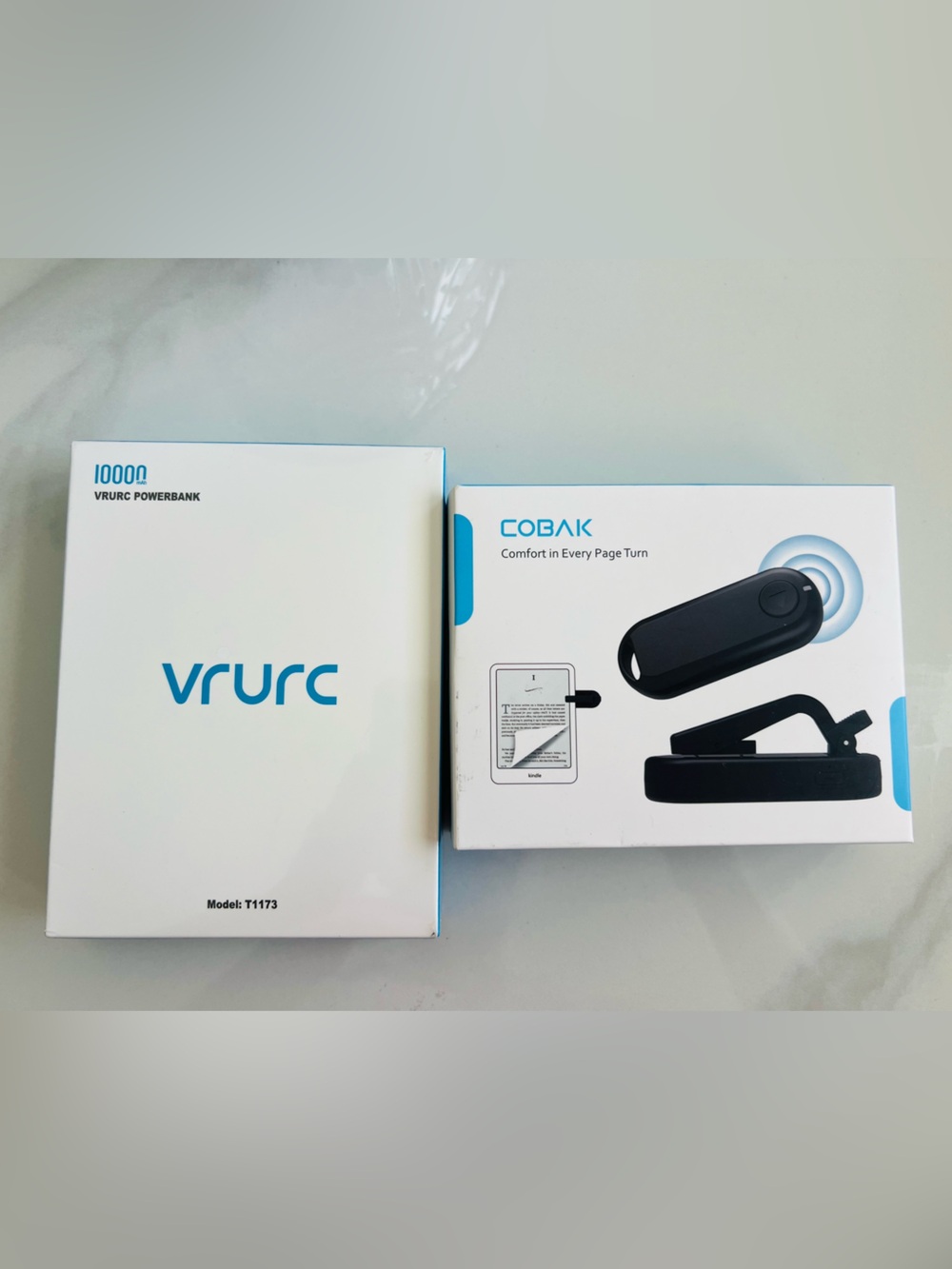 10000mAh Vrurc Power-bank & Conakry Comfort Every Page Turn